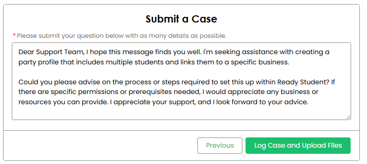 How to Submit a Support Case