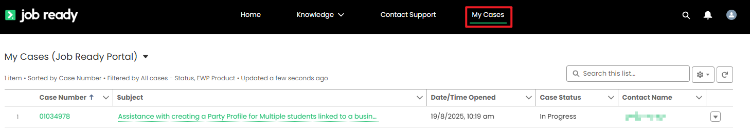 How to Manage your Support Case